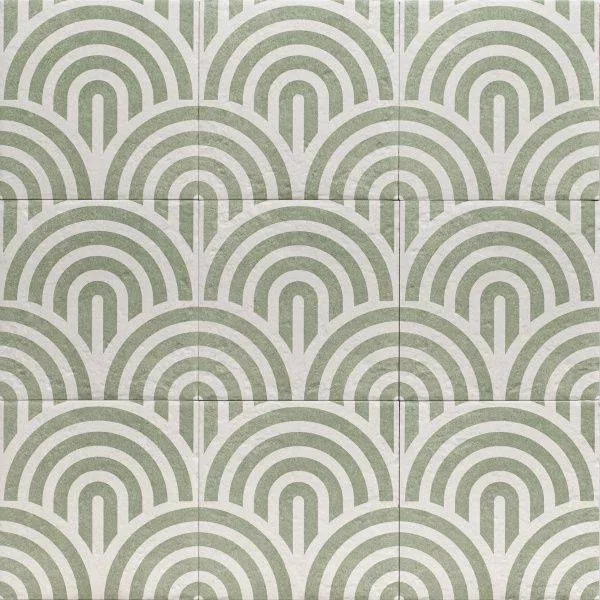 Decor Green Three Matt 20x20